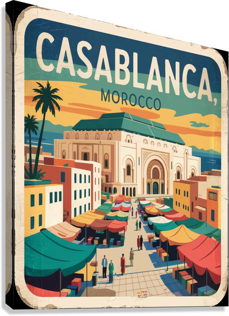 Casablanca 50 Canvas Print