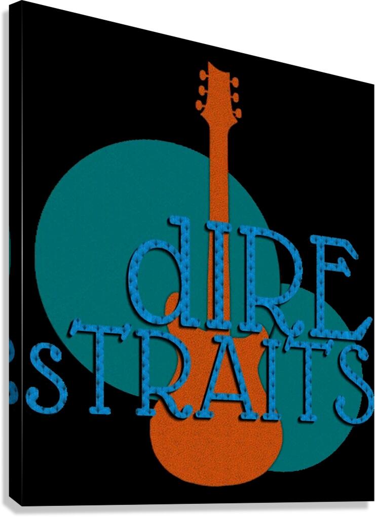 Dire Straits 6 Canvas Print