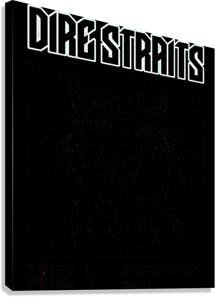 Dire Straits 56 Canvas Print