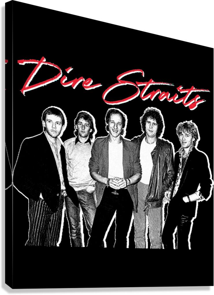 Dire Straits 58 Canvas Print