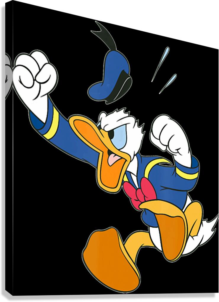 Donald Duck 13 Canvas Print
