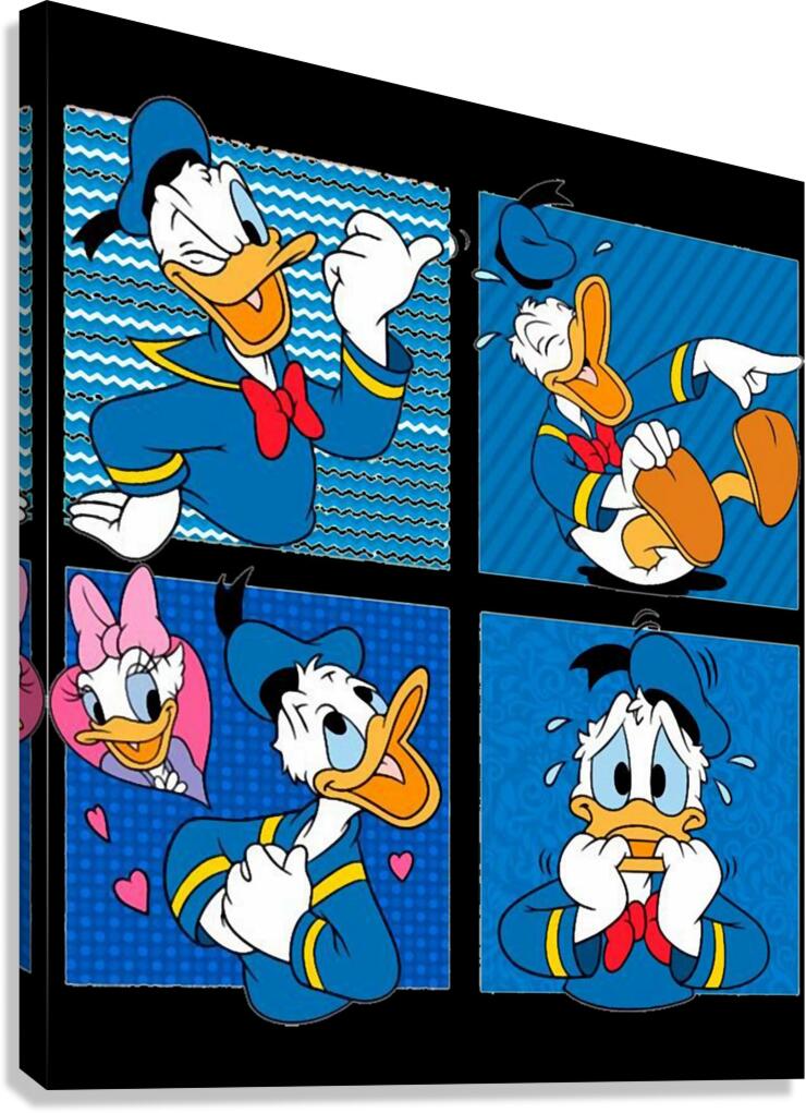 Donald Duck 23 Canvas Print