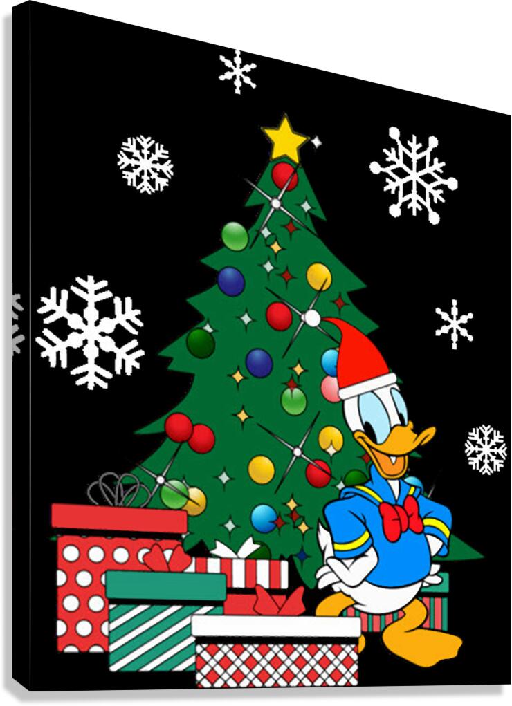 Donald Duck 25 Canvas Print
