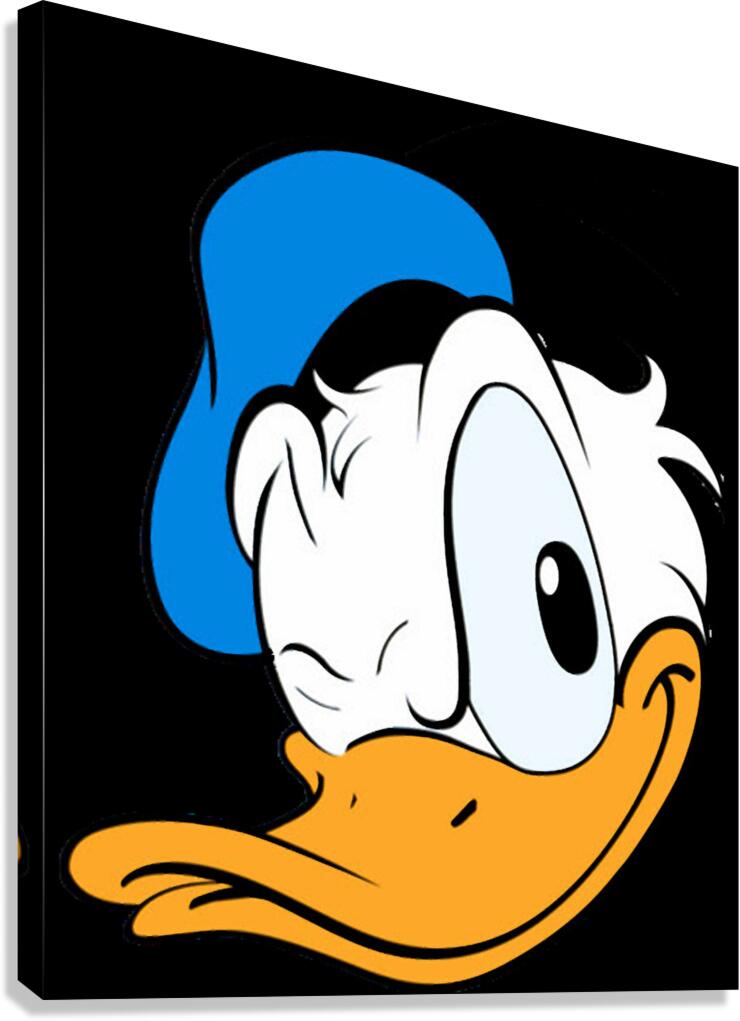 Donald Duck 30 Canvas Print