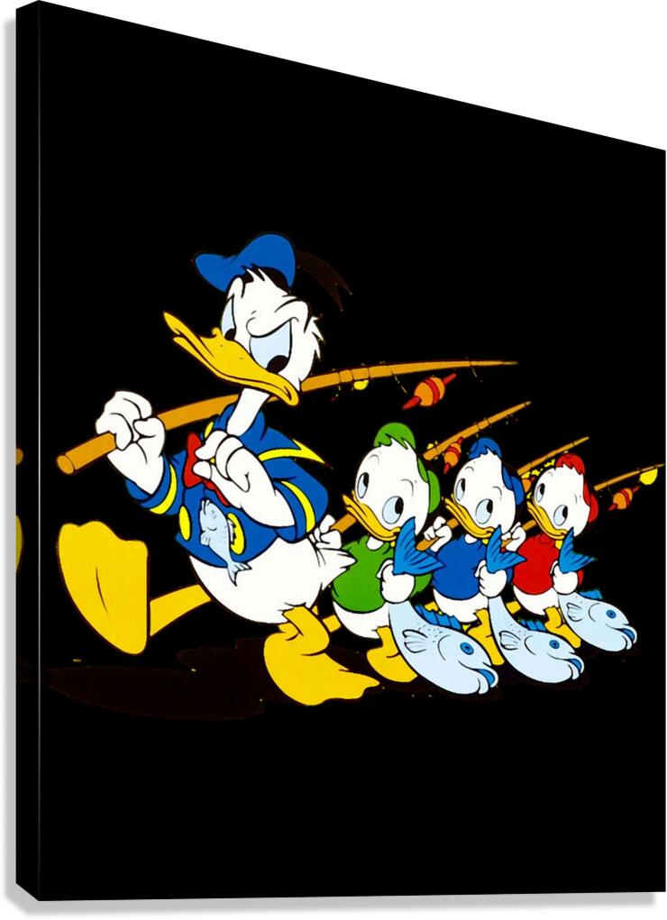 Donald Duck 39 Canvas Print
