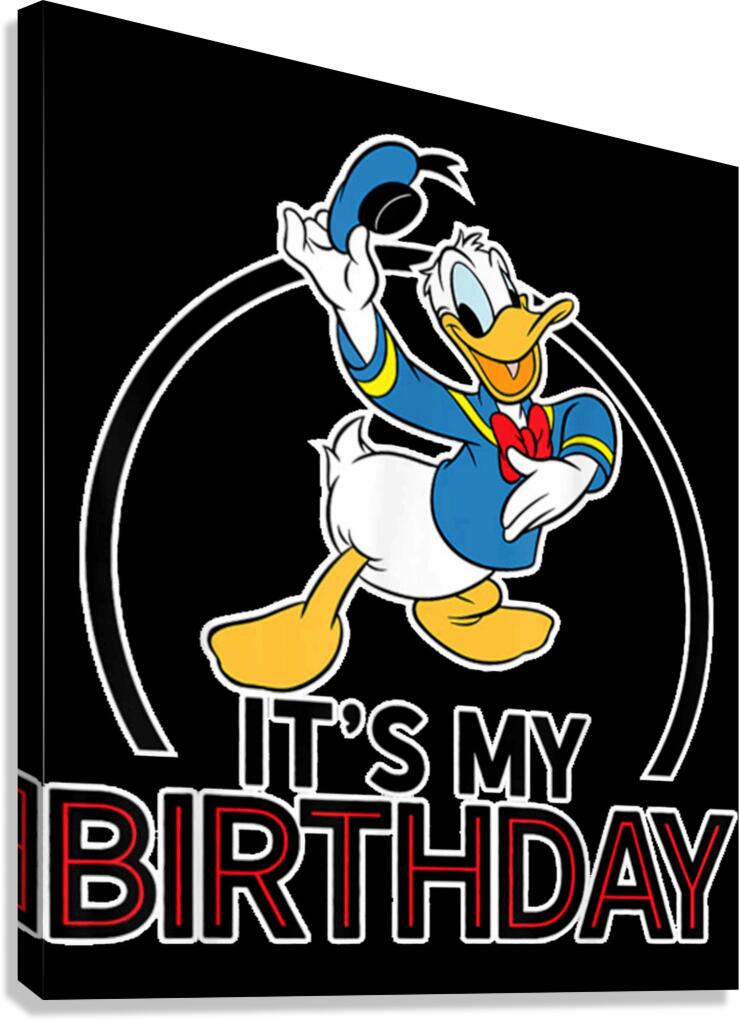 Donald Duck 2 Canvas Print