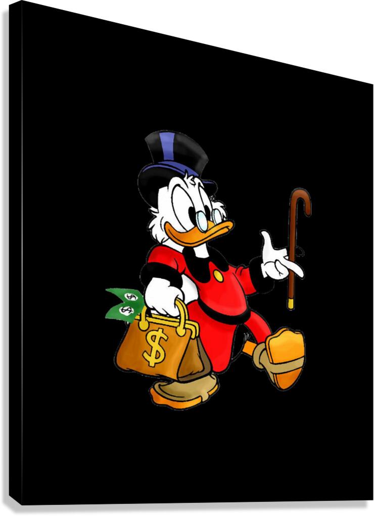 Donald Duck 18 Canvas Print