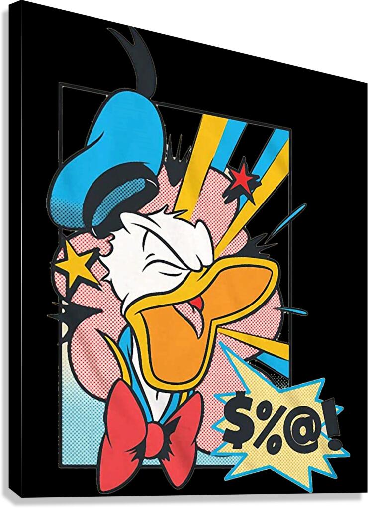 Donald Duck 39 Canvas Print