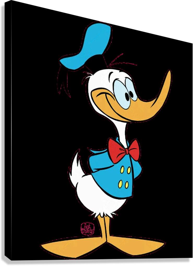 Donald Duck 43 Canvas Print