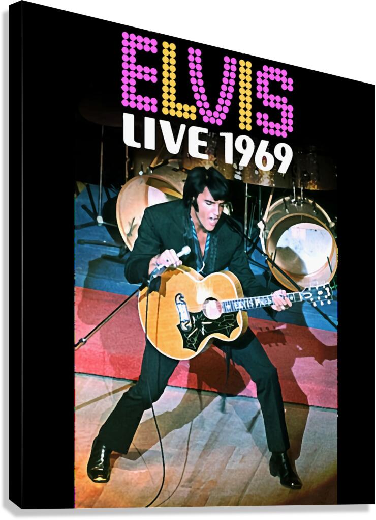 Elvis Presley 13 Canvas Print
