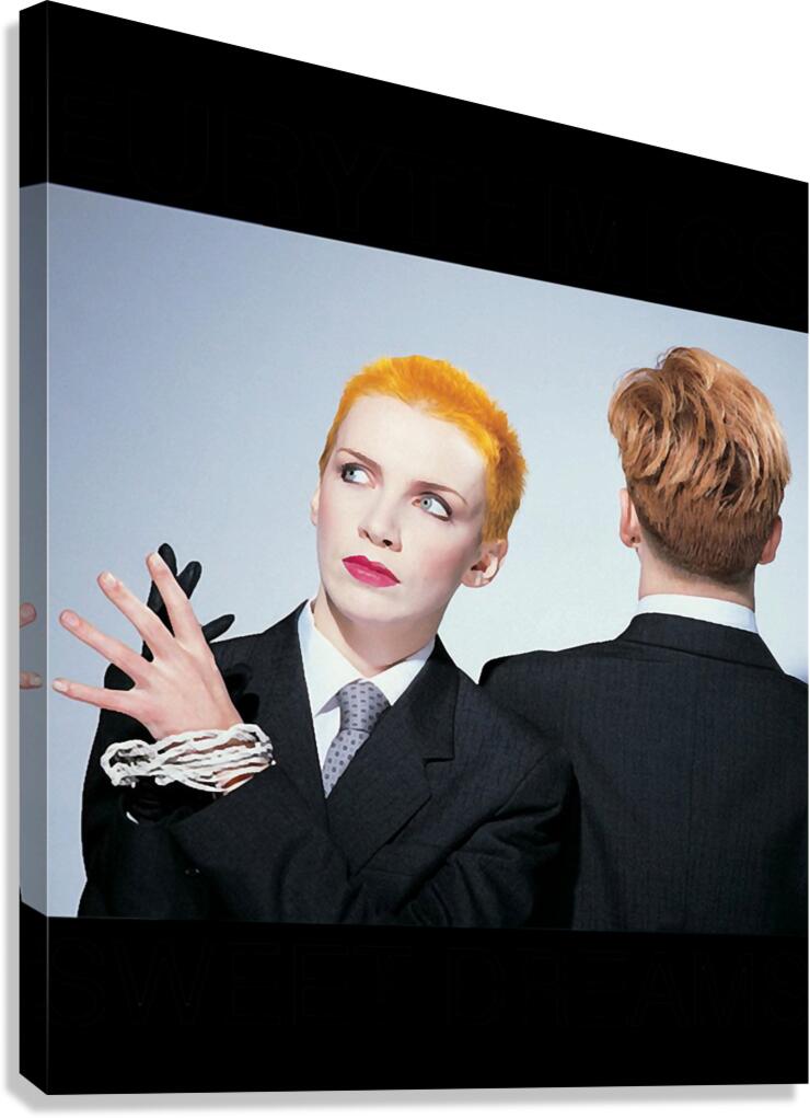 Eurythmics 58 Canvas Print