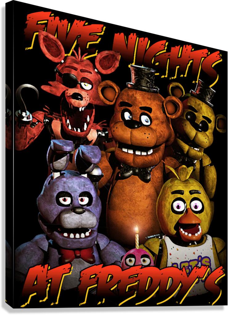 Five Nights at Freddys 20 Canvas Print