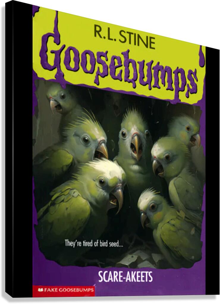 Goosebumps 12 Canvas Print