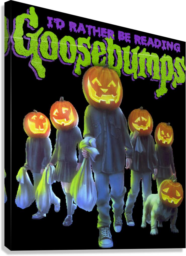 Goosebumps 16 Canvas Print