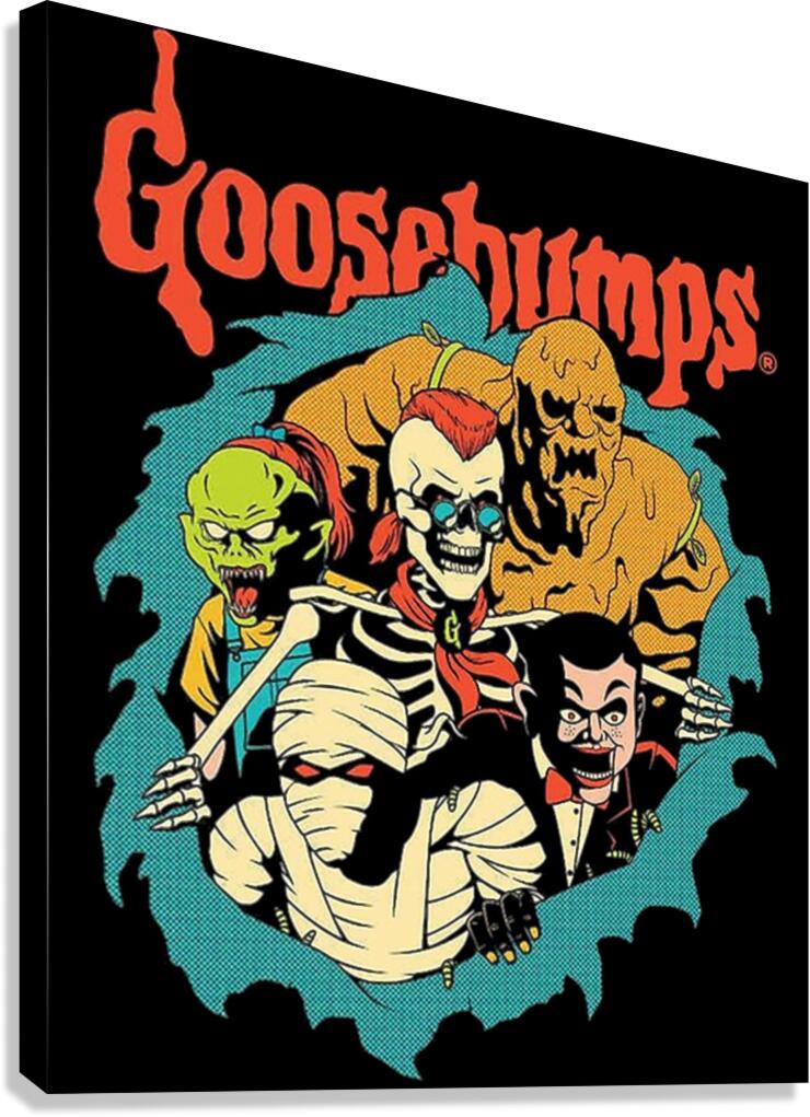 Goosebumps 34 Canvas Print