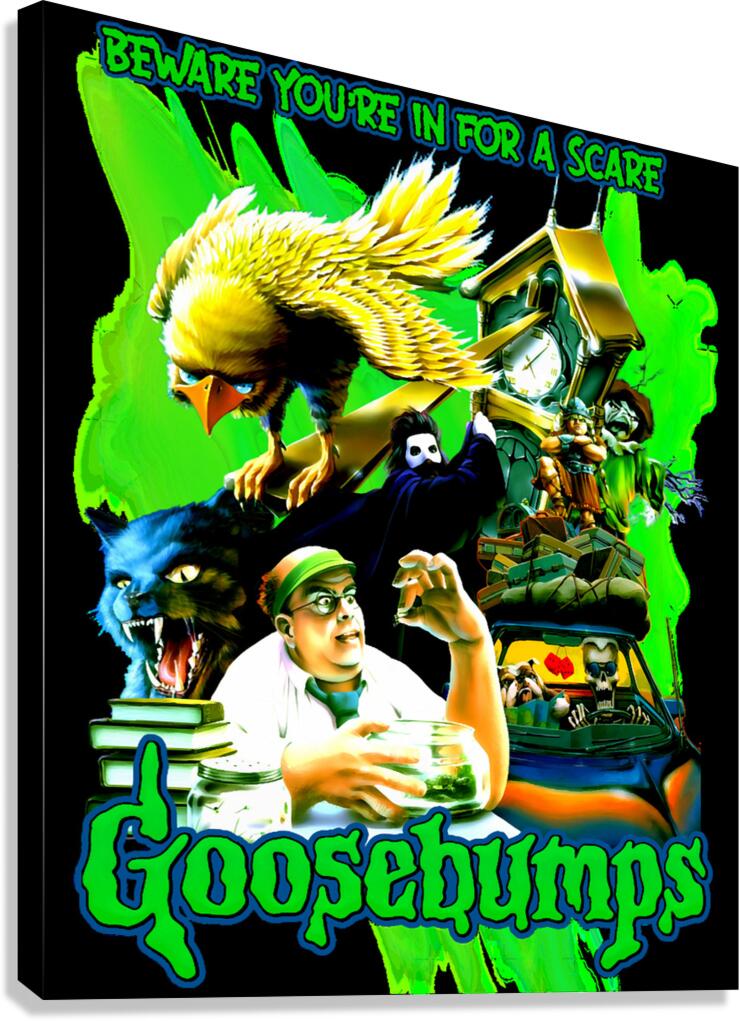Goosebumps 43 Canvas Print