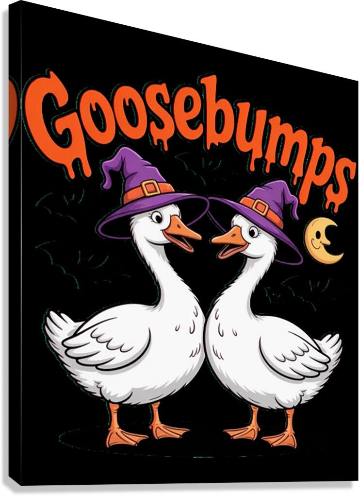 Goosebumps 62 Canvas Print