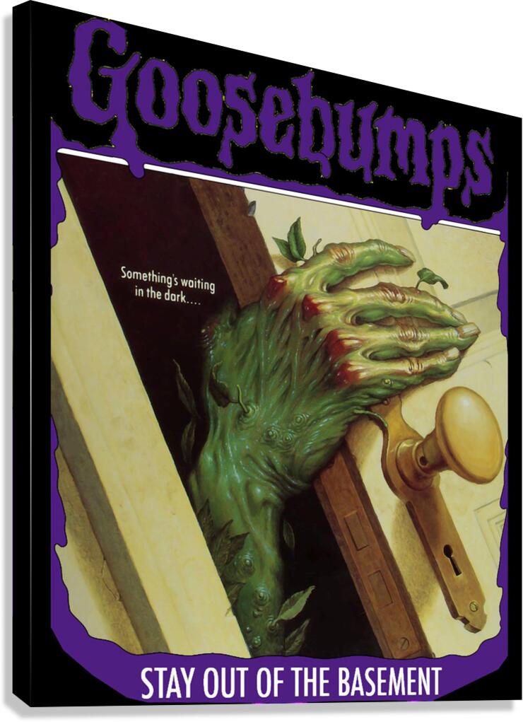 Goosebumps 25 Canvas Print