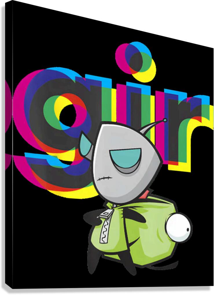 Invader Zim 2 Canvas Print