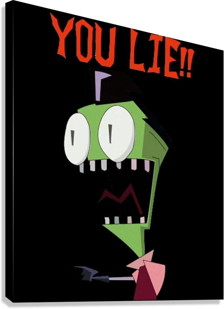 Invader Zim 15 Canvas Print