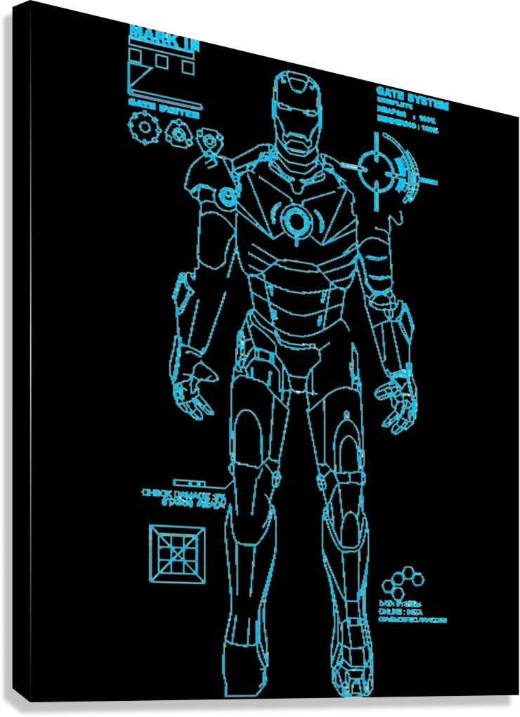 Iron Man 4 Canvas Print