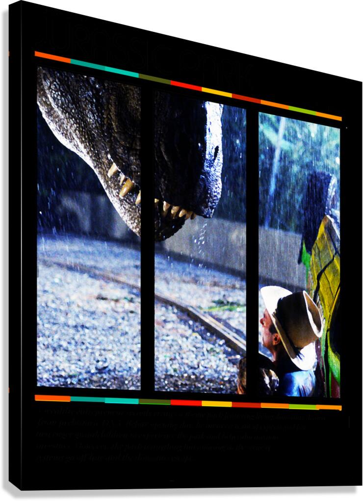 Jurassic Park 2 Canvas Print