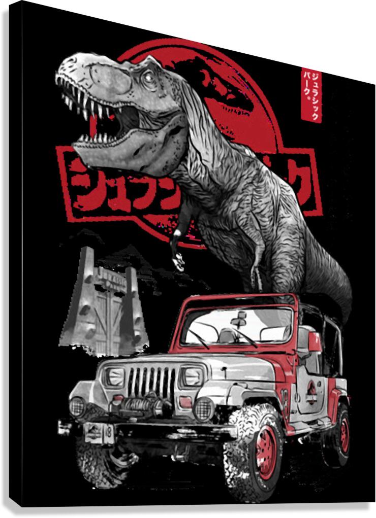 Jurassic Park 2 Canvas Print