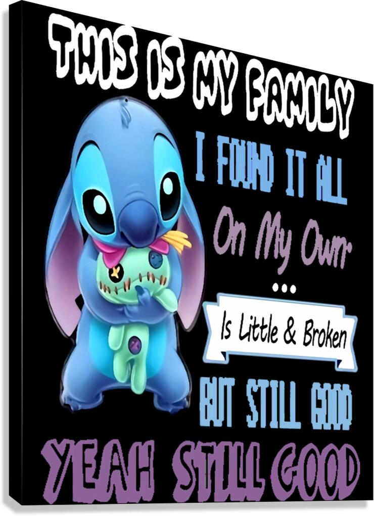 Lilo & Stitch 22 Canvas Print