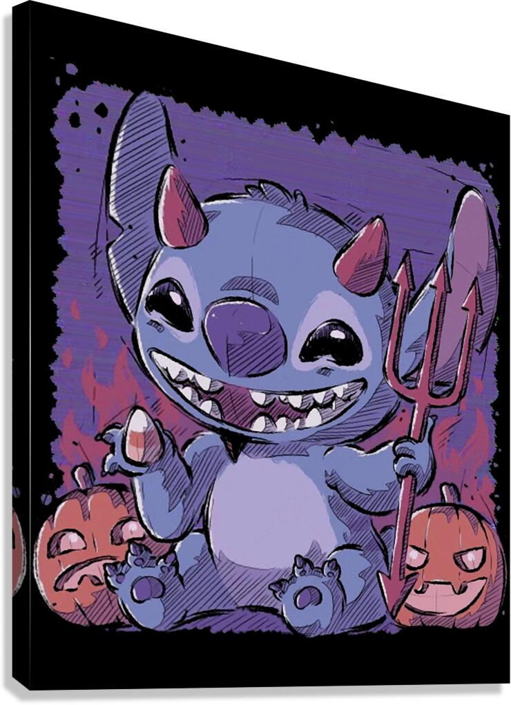 Lilo & Stitch 44 Canvas Print