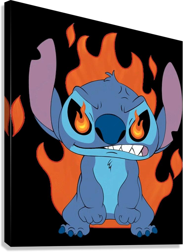 Lilo & Stitch 46 Canvas Print
