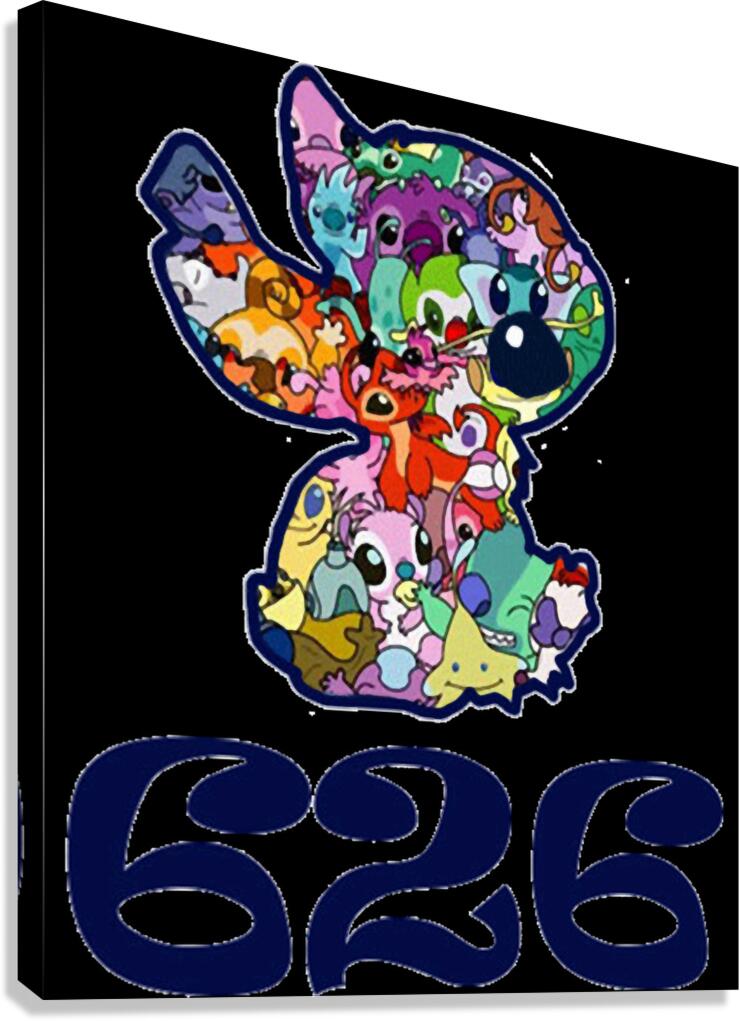 Lilo & Stitch 50 Canvas Print