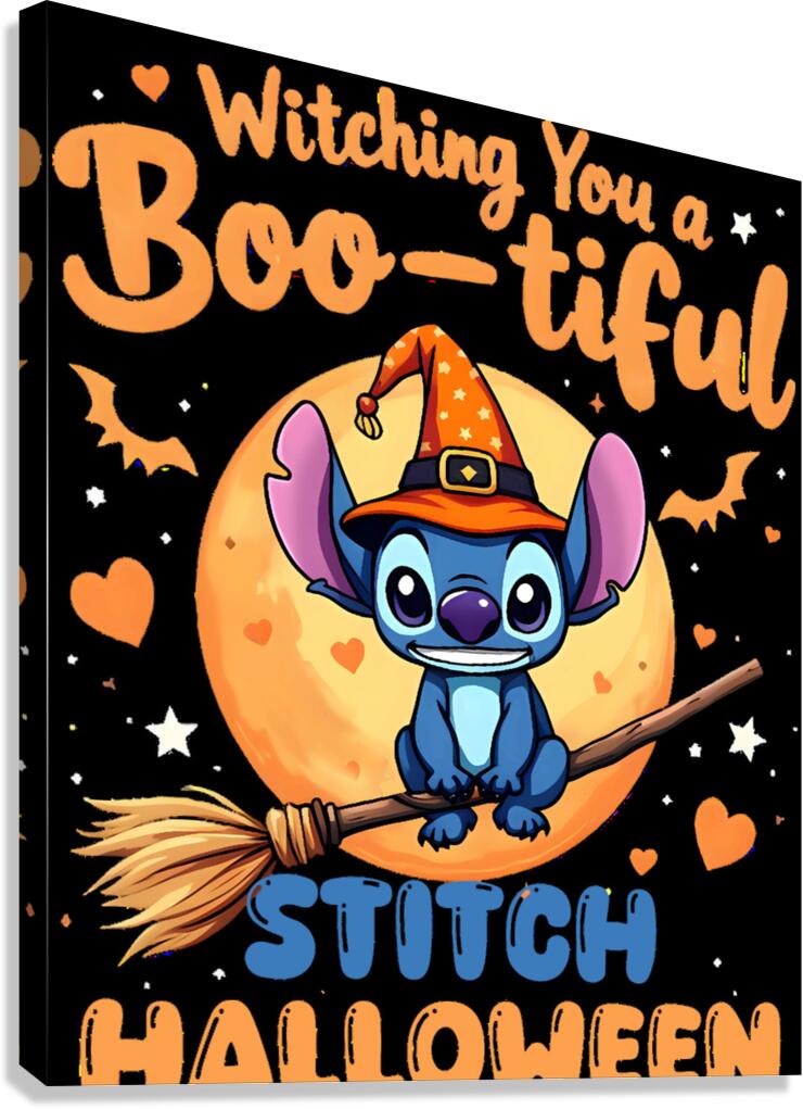 Lilo & Stitch 63 Canvas Print