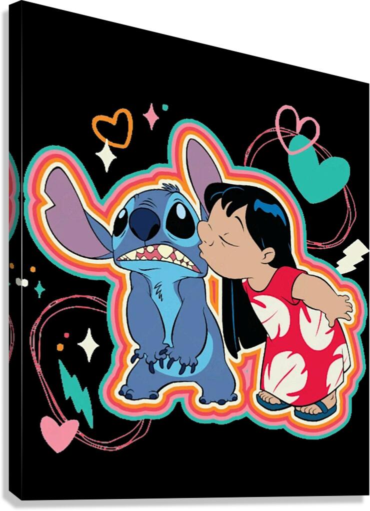 Lilo & Stitch 26 Canvas Print