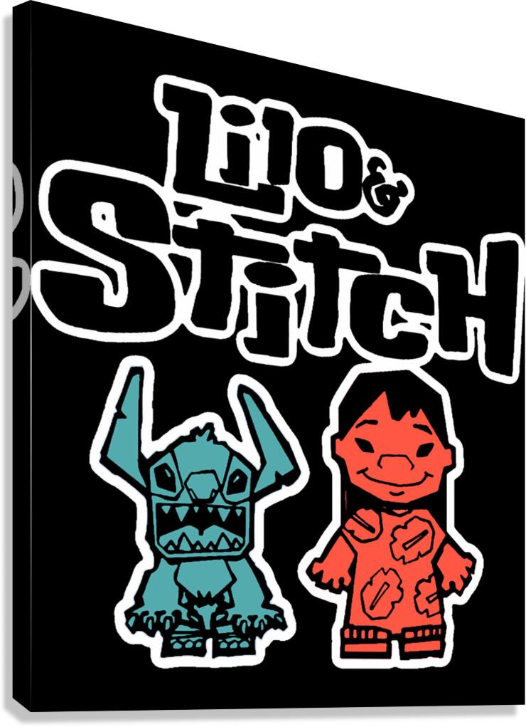 Lilo & Stitch 52 Canvas Print