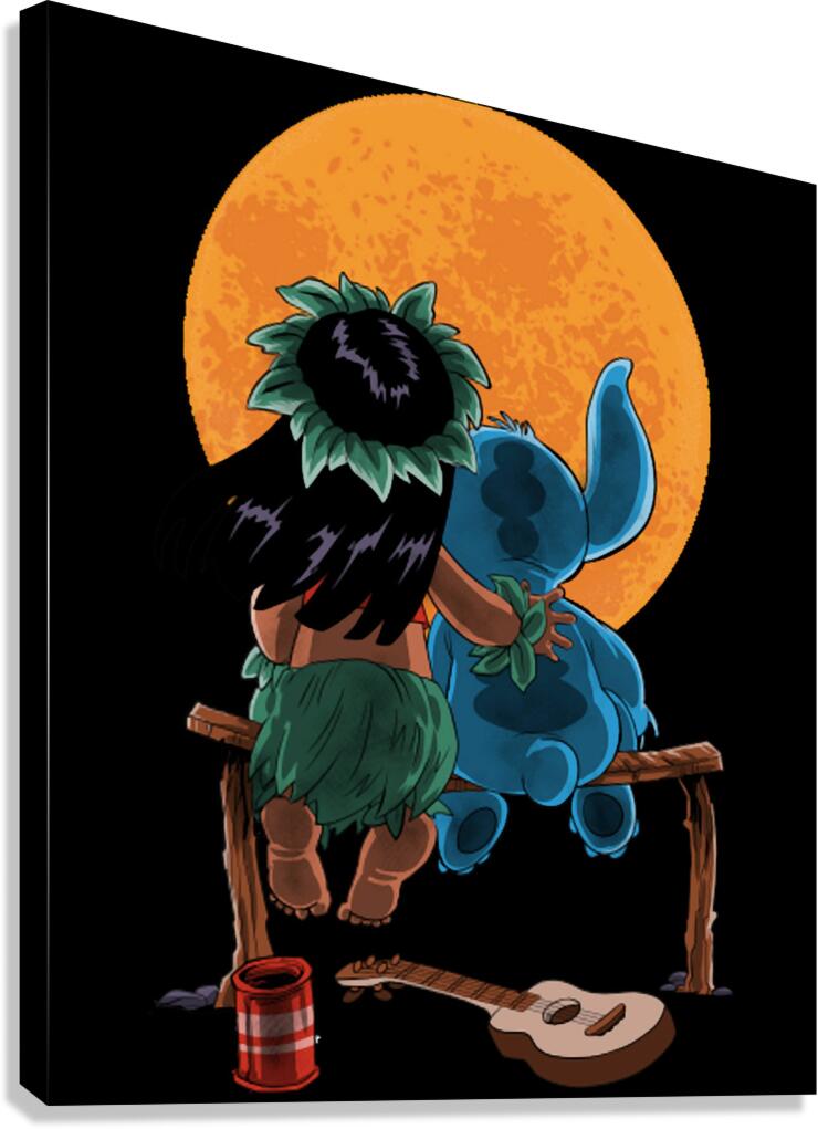 Lilo & Stitch 56 Canvas Print