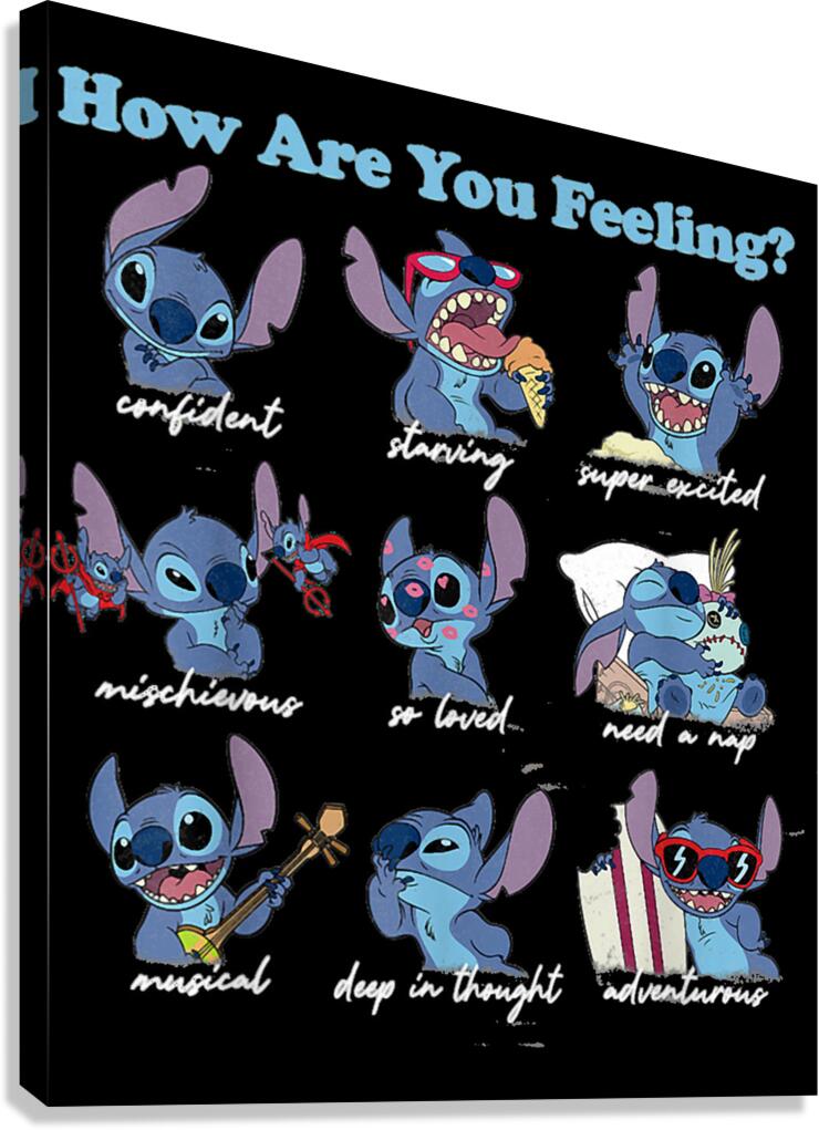 Lilo & Stitch 57 Canvas Print