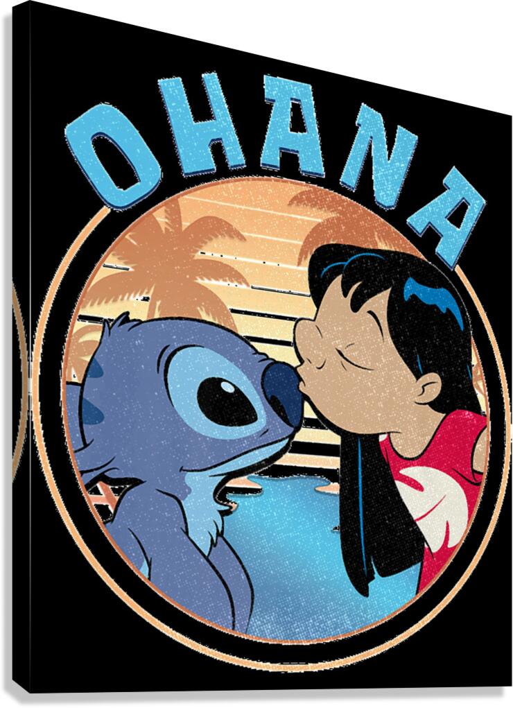 Lilo & Stitch 4 Canvas Print