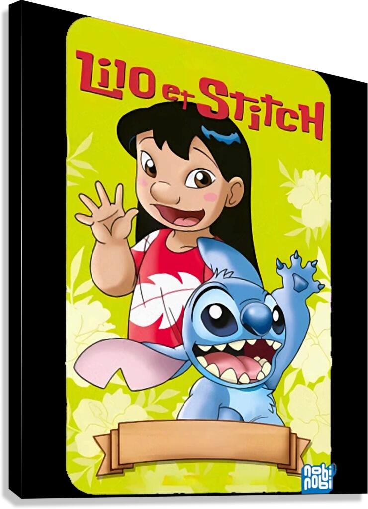 Lilo & Stitch 8 Canvas Print