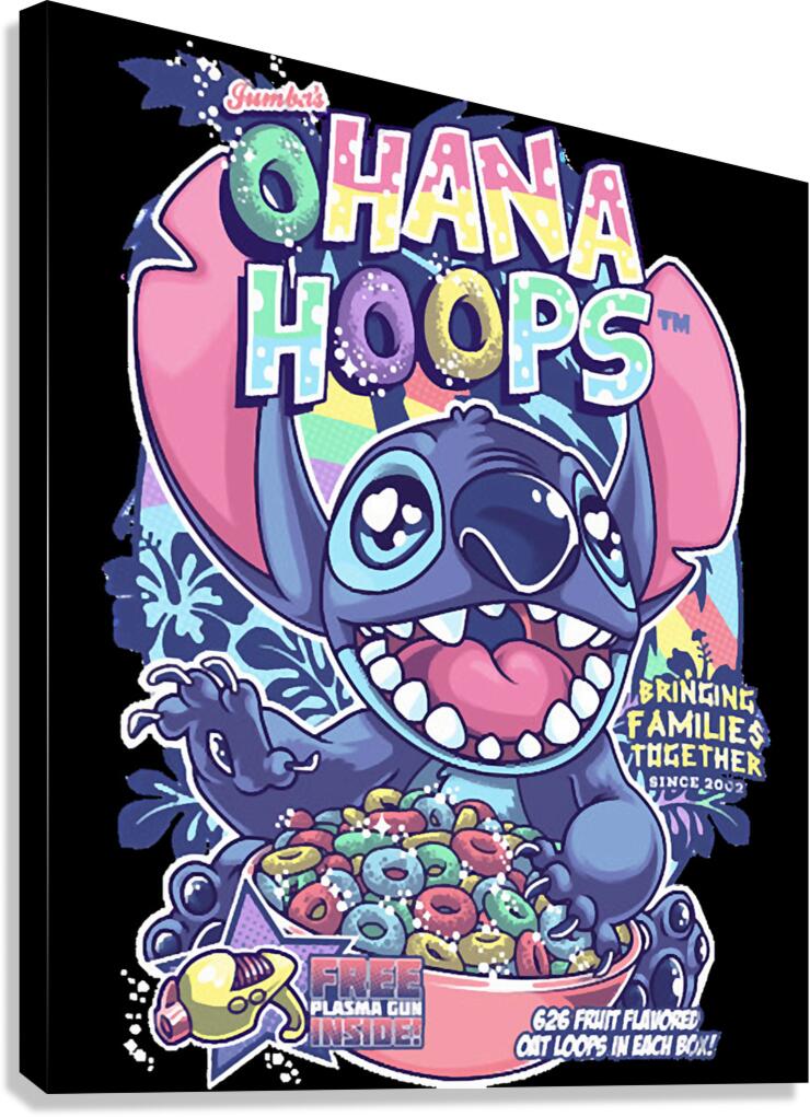 Lilo & Stitch 16 Canvas Print