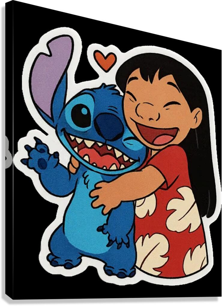 Lilo & Stitch 25 Canvas Print