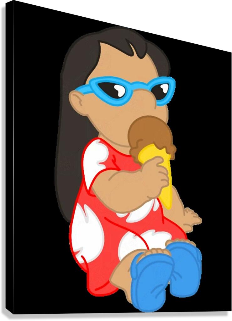 Lilo & Stitch 28 Canvas Print