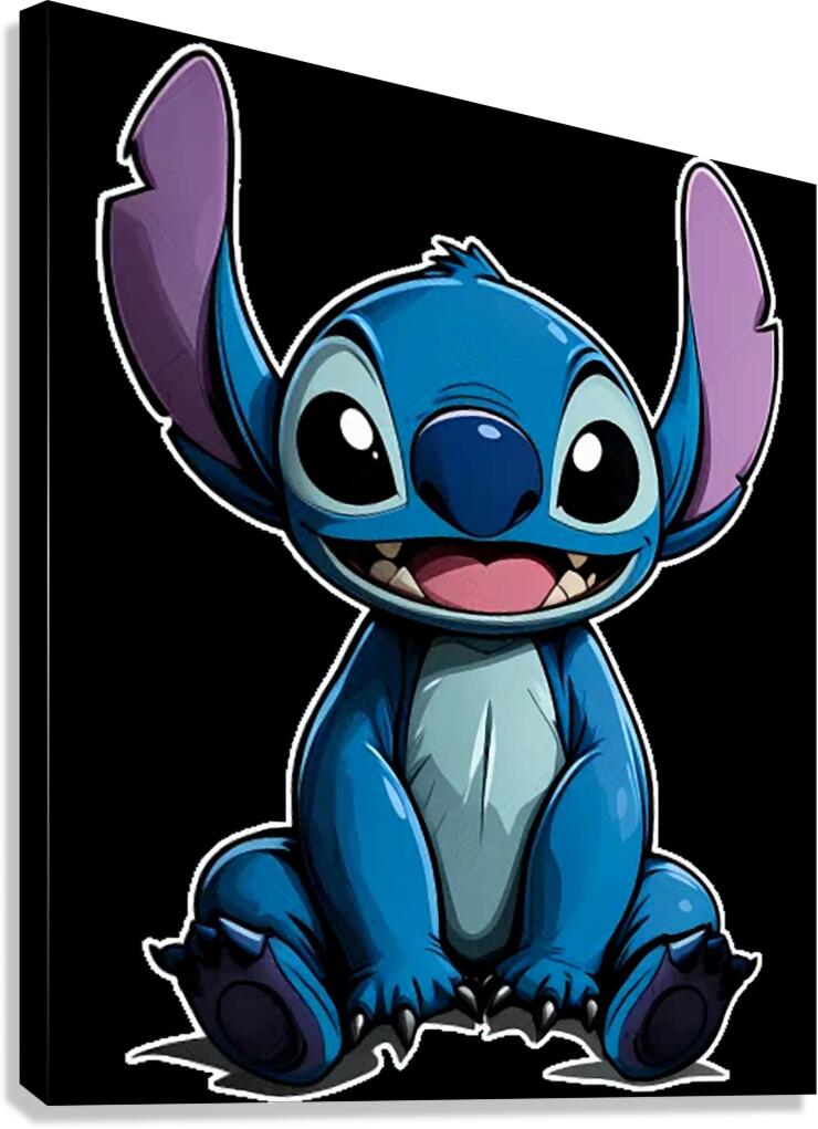 Lilo & Stitch 64 Canvas Print