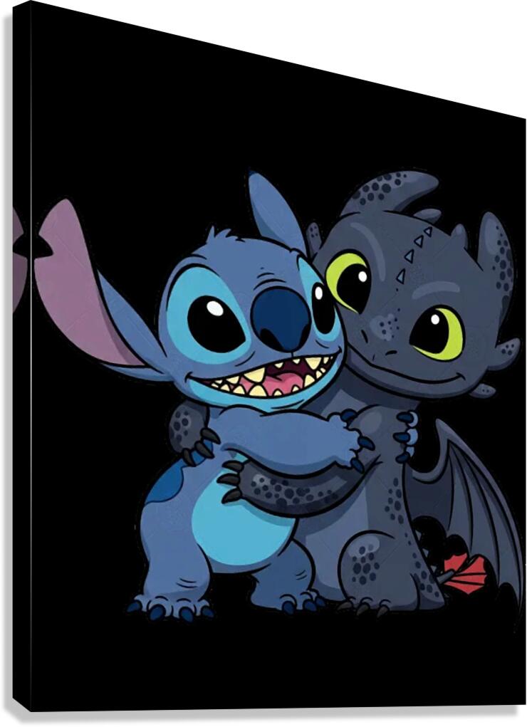 Lilo & Stitch 22 Canvas Print