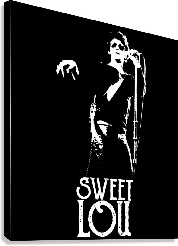 Lou Reed 42 Canvas Print