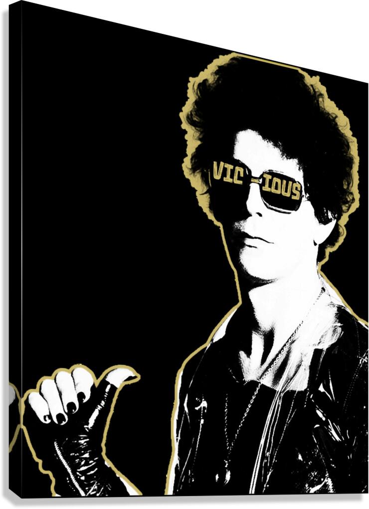 Lou Reed 49 Canvas Print