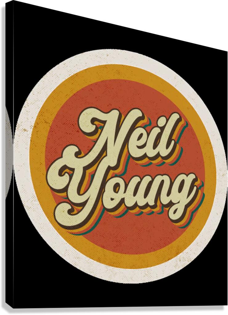Neil Young 3 Canvas Print