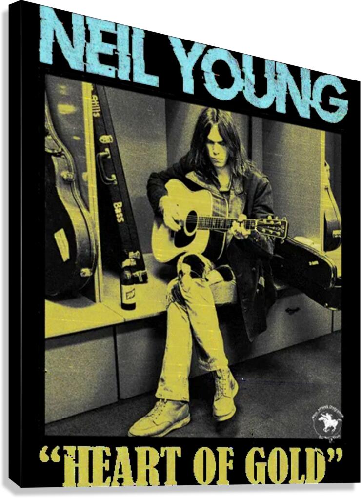 Neil Young 15 Canvas Print