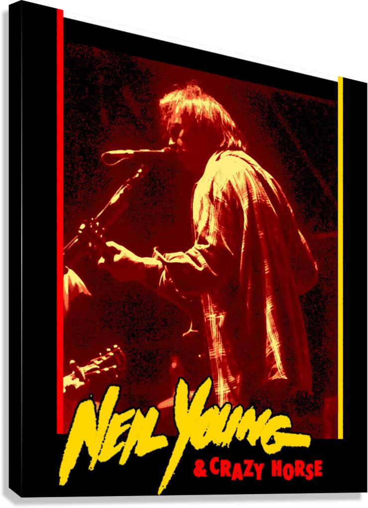 Neil Young 32 Canvas Print