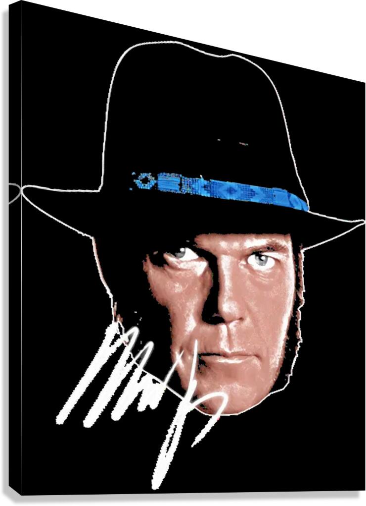 Neil Young 41 Canvas Print