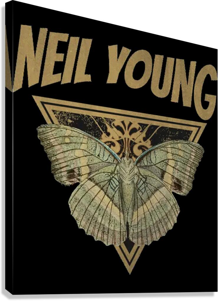 Neil Young 50 Canvas Print
